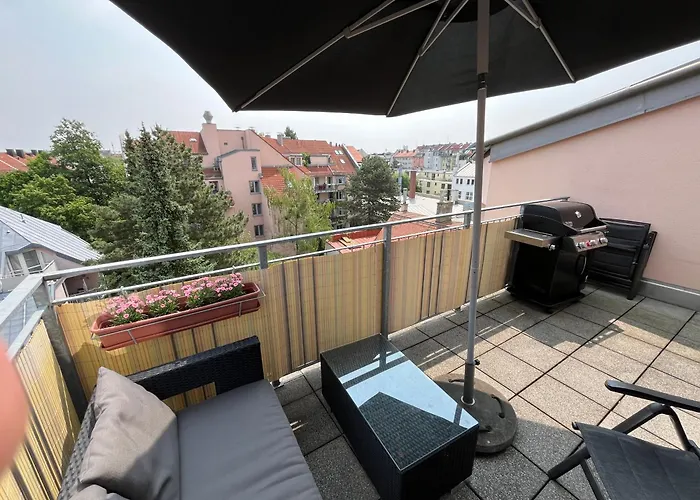 City-apartment With Private Rooftop Terrace 公寓 慕尼黑