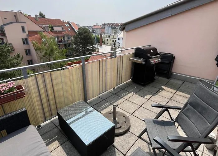 City-apartment With Private Rooftop Terrace Daire *